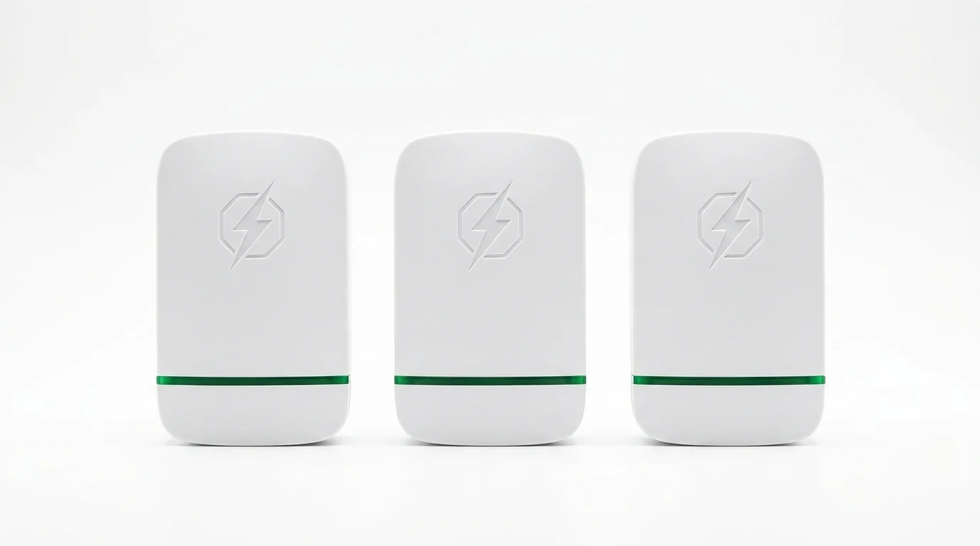 ESaverWatt 3-unit package array for whole-home coverage